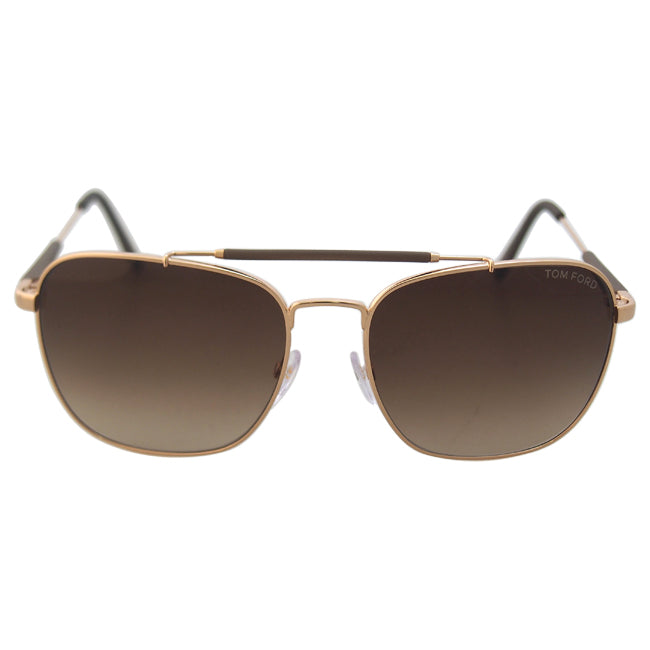 Tom Ford Tom Ford FT0377 Edward 28K - Rose Gold by Tom Ford for Men - 58-17-140 mm Sunglasses