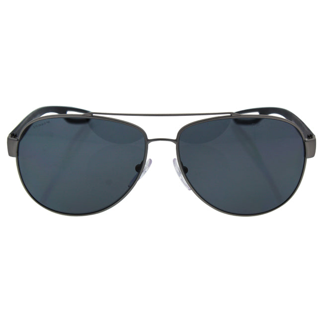 Prada Prada SPS 55Q DG1-5Z1 - Gunmetal Rubber/Grey Polarized by Prada for Men - 62-14-140 mm Sunglasses