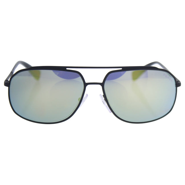 Prada Prada SPS 56R TIG-4J2 - Grey Rubber/Green by Prada for Men - 60-14-140 mm Sunglasses