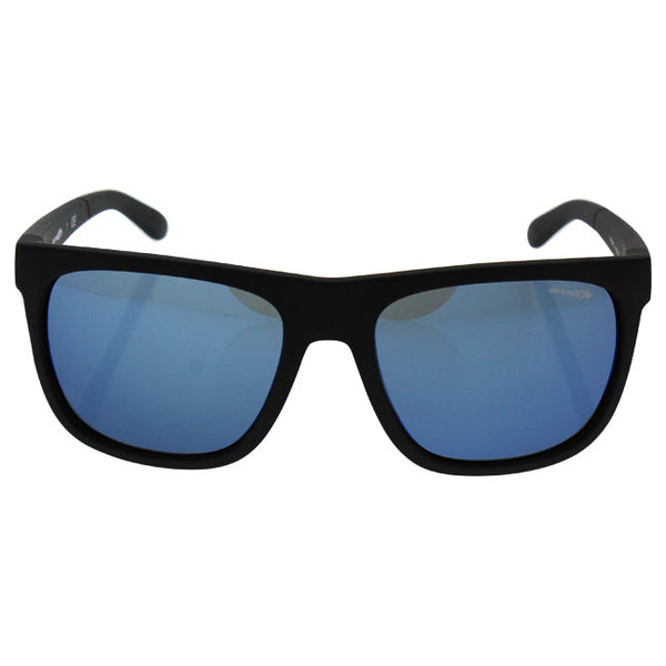 Arnette Arnette AN 4143 01/55 Fire Drill - Matte Black/Blue by Arnette for Men - 58-18-135 mm Sunglasses