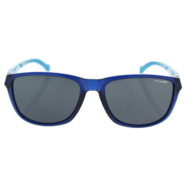 Arnette Arnette AN 4214 2313/87 Straight Cut - Dark Transparent Blue/Grey by Arnette for Men - 58-17-145 mm Sunglasses