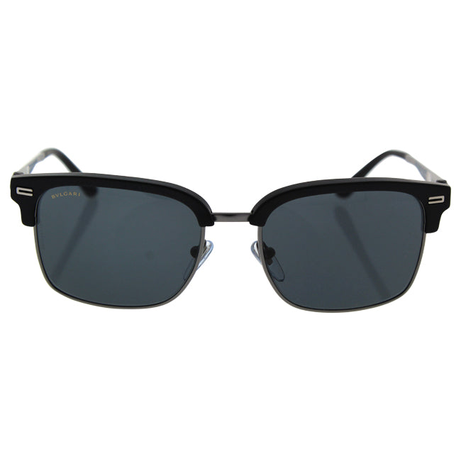 Bvlgari Bvlgari BV7026 5313/87 - Black Sand-Matte Gunmetal/Grey by Bvlgari for Men - 54-18-140 mm Sunglasses