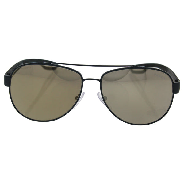 Prada Prada SPS 55Q UFl-1C0 - Green Rubber/Light Brown Dark Gold by Prada for Men - 59-14-140 mm Sunglasses