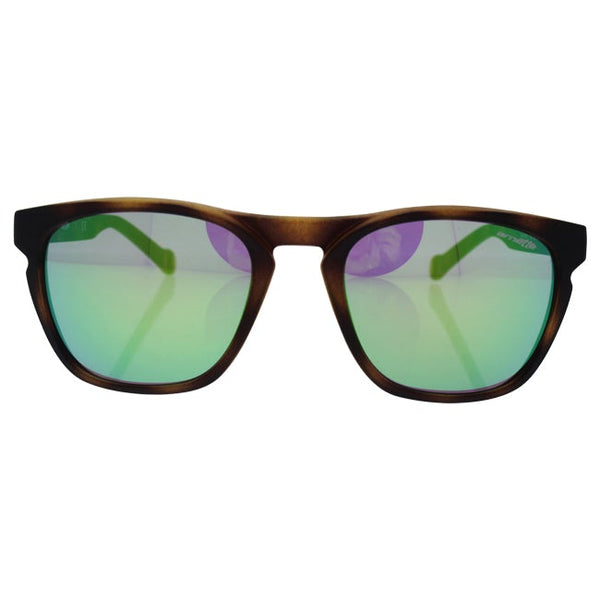 Arnette Arnette AN 4203 2152/3R Groove - Fuzzy Havana/Green by Arnette for Men - 55-20-135 mm Sunglasses