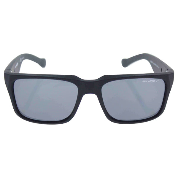 Arnette Arnette AN 4211 447/81 D Street - Fuzzy Black/Gray Polarized by Arnette for Men - 55-17-130 mm Sunglasses