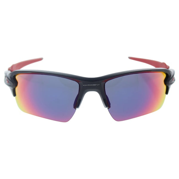 Oakley Oakley Flak 2.0 XL OO9188-24 - Polished Black/Positive Red Iridium by Oakley for Men - 59-12-133 mm Sunglasses