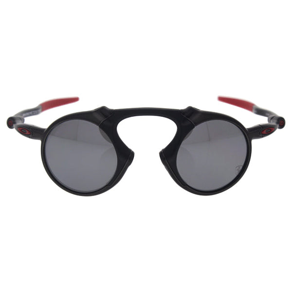 Oakley Oakley Madman Pewter OO6019-06 - Dark Carbon/Black Iridium Polarized by Oakley for Men - 42-29-151 mm Sunglasses