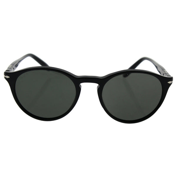 Persol Persol PO3092SM 9014/58 - Black/Green Polarized by Persol for Men - 50-19-145 mm Sunglasses