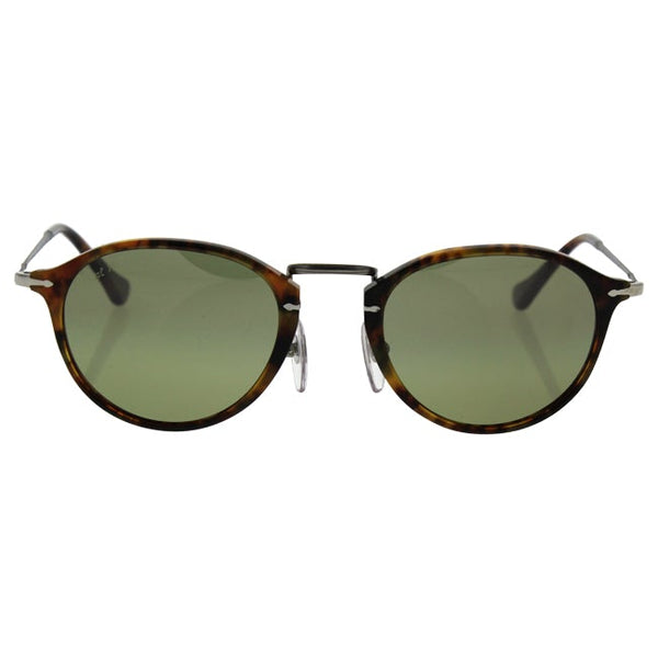Persol Persol PO3046S 108/83 - Caffe/Green Faded Polarized by Persol for Men - 49-21-140 mm Sunglasses