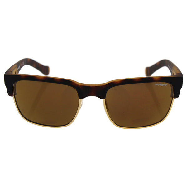 Arnette Arnette AN 4205 2152/7D Dean - Fuzzy Havana/Gold by Arnette for Men - 59-19-130 mm Sunglasses