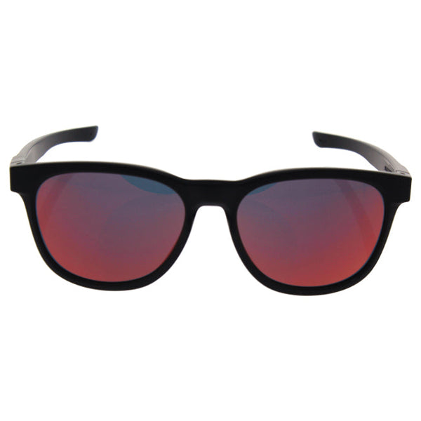 Oakley Oakley Stringer 009315-09 - Matte Black/Ruby Red Iridium by Oakley for Men - 55-16-145 mm Sunglasses