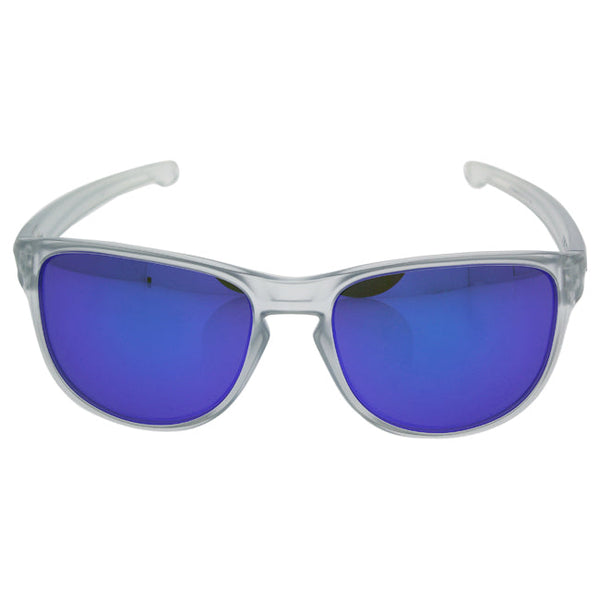 Oakley Oakley Silver R OO9342-02 - Matte Clear/Violet Iridium by Oakley for Men - 57-17-140 mm Sunglasses
