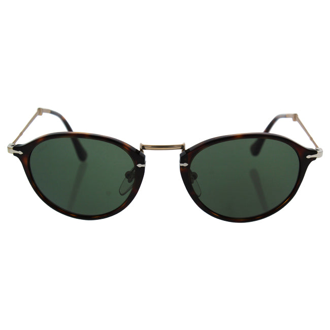 Persol Persol PO3075S 24/31 - Havana/Green by Persol for Men - 51-21-140 mm Sunglasses