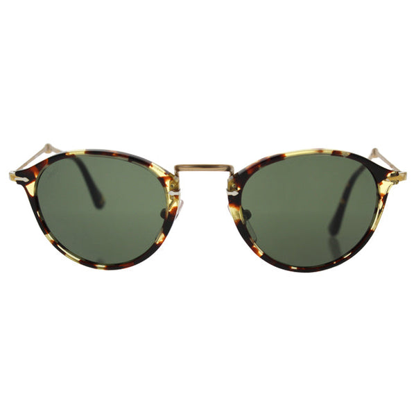 Persol Persol PO3075S 985/31 - Tabacco Virginia/Green by Persol for Men - 49-21-140 mm Sunglasses