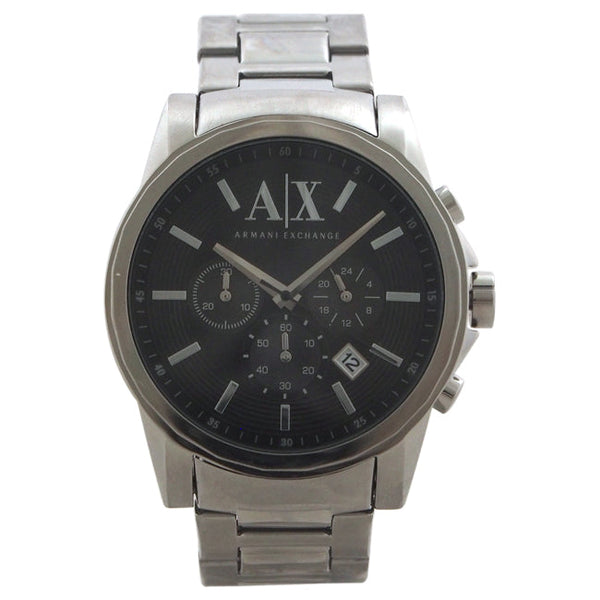 Armani Exchange AX2084 Chronograph Stainless Steel Bracelet Watch by Armani Exchange for Men - 1 Pc Watch