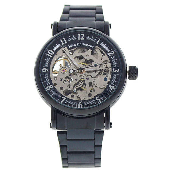 Jean Bellecour REDH3 Black Stainless Steel Bracelet Watch by Jean Bellecour for Men - 1 Pc Watch