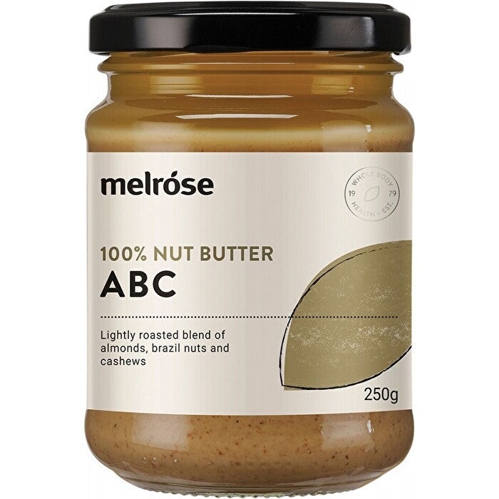 Melrose 100% Nut Butter ABC (Almond Brazils & Cashews) 250g