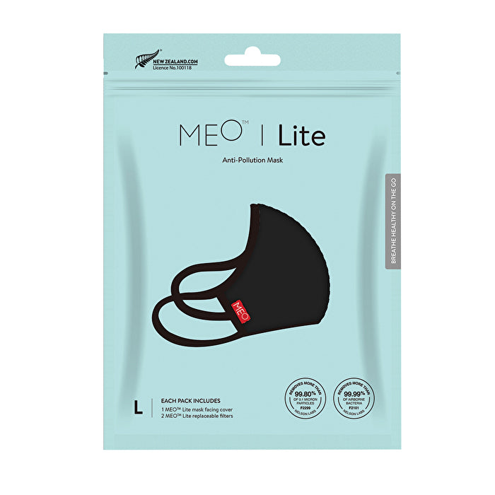 MEO Lite Face Mask Black Large