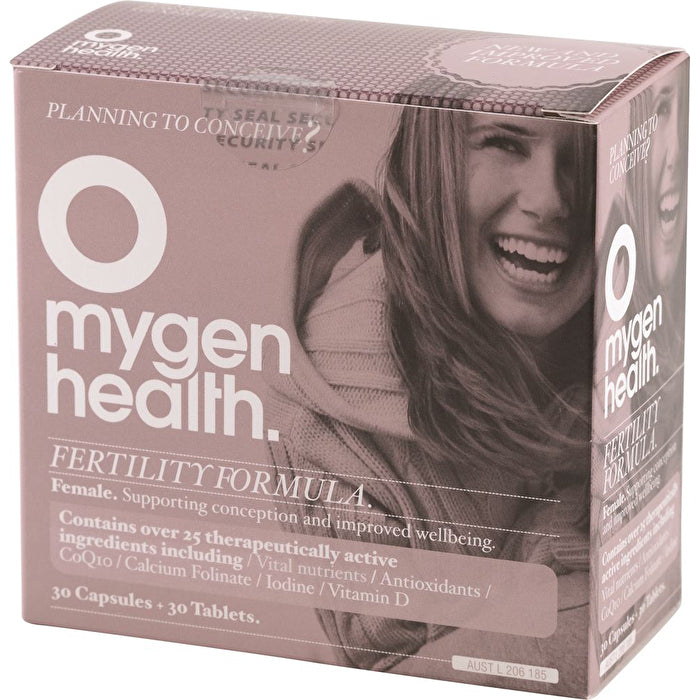 Mygen Health Fertility Formula Female & 30c 30t