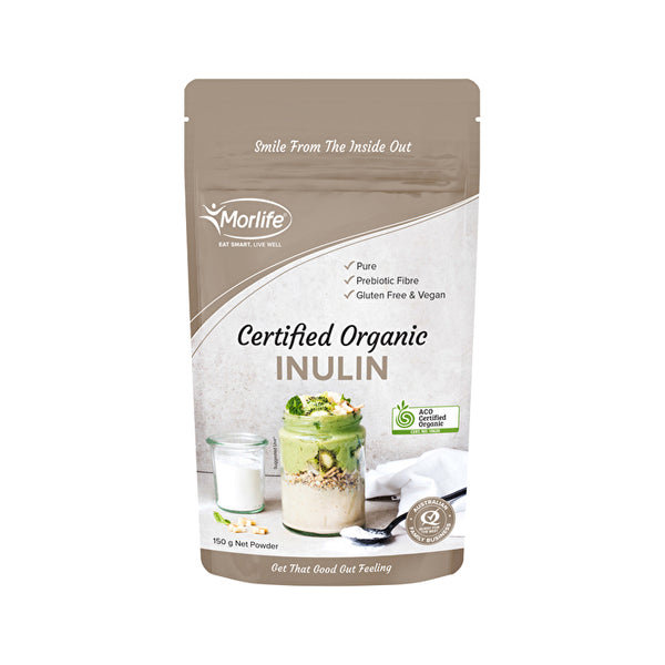Morlife Inulin Certified Organic 150g