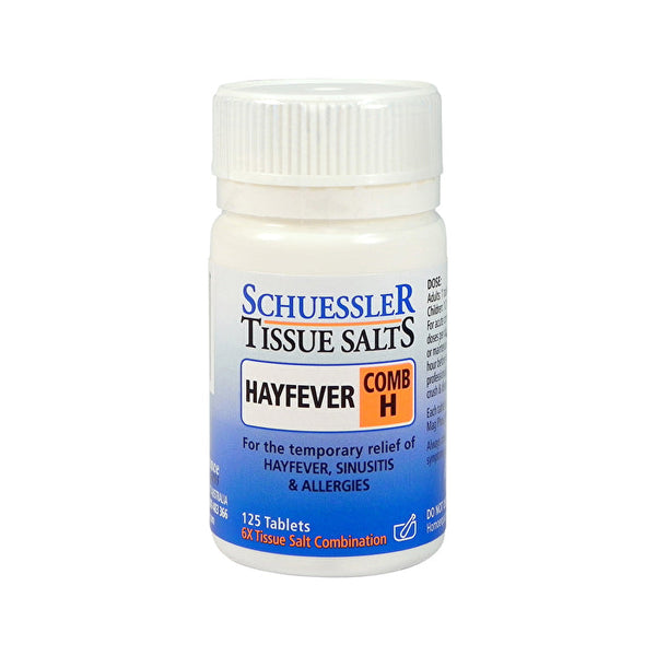 Martin & Pleasance Schuessler Tissue Salts Comb H (Hayfever) 125t