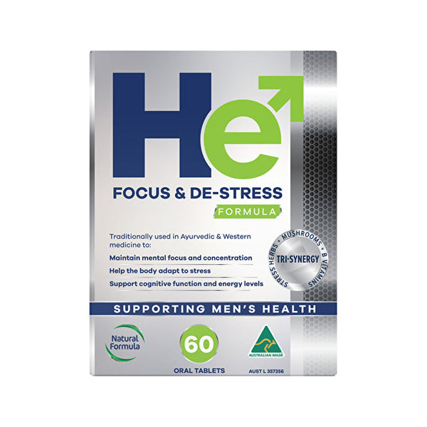 Martin & Pleasance HE Focus & De-Stress Formula 60t