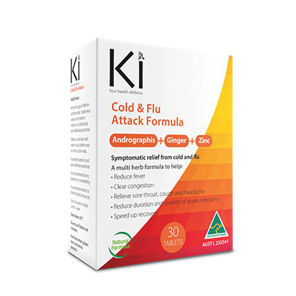 Martin & Pleasance Ki Cold & Flu Attack Formula 30t