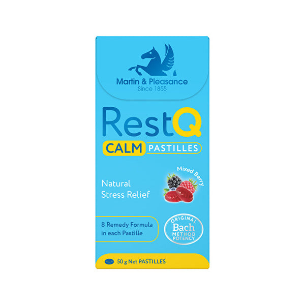 Martin & Pleasance Rest & Quiet Calm Pastilles Mixed Berry 50g