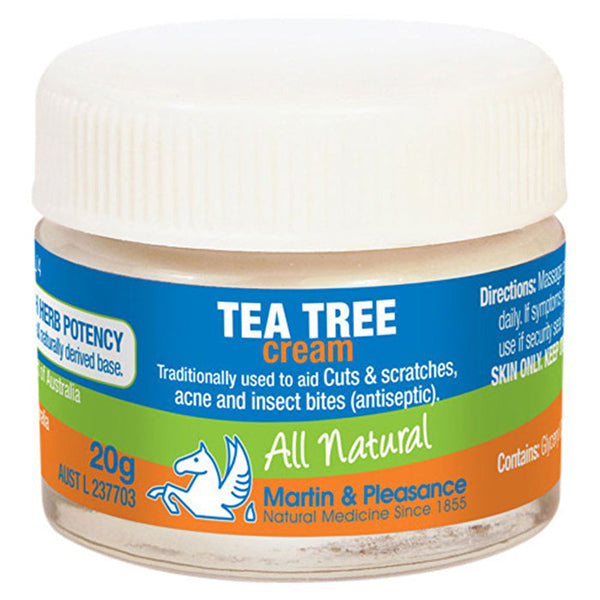 Martin & Pleasance All Natural Cream Tea Tree 20g