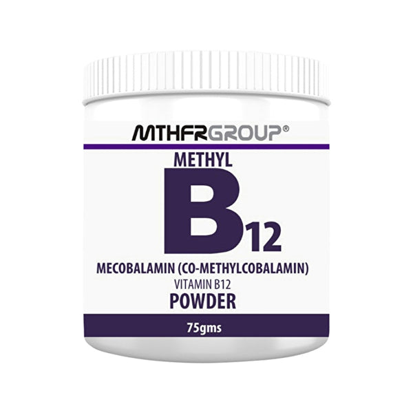 MTHFR Group Mecobalamin (Co-Methylcobalamin) B12 Powder 75g