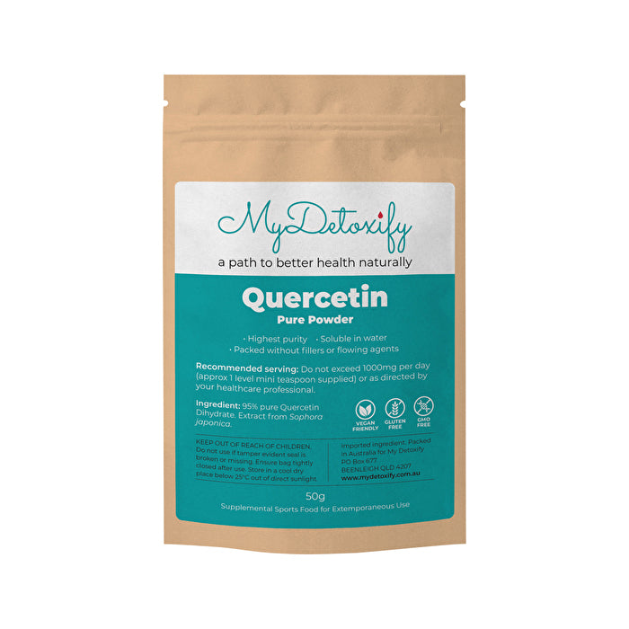 MyDetoxify Quercetin Pure Powder 50g