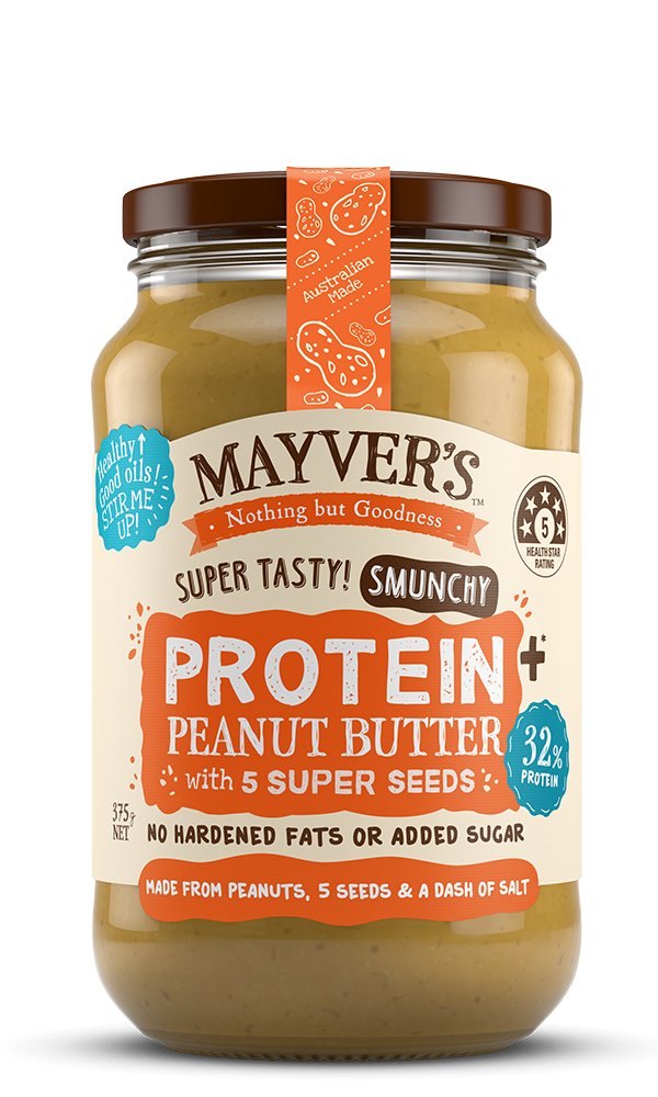 Mayvers Peanut Butter Protein Plus With 5 Seeds 375g