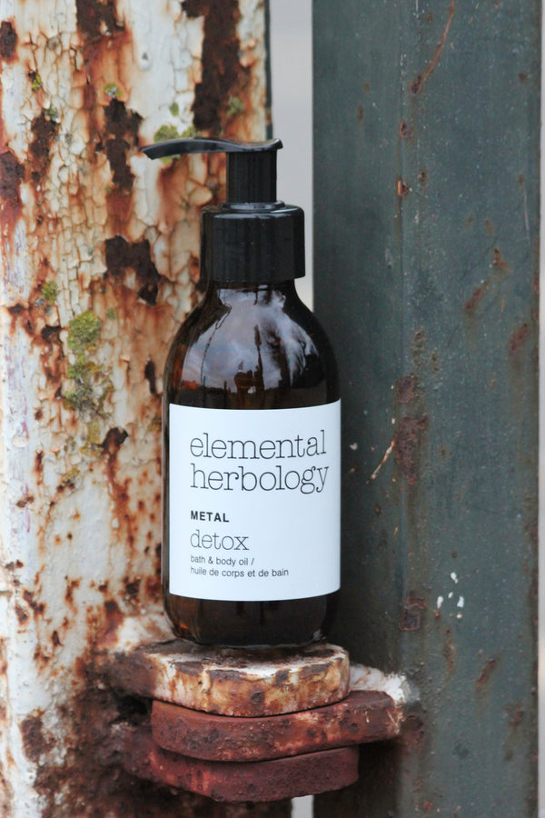 Elemental Herbology Metal Detox Bath And Body Oil 145ml