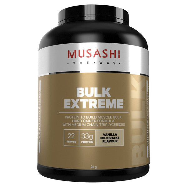 Musashi Bulk Extreme Vanilla Milkshake 2 kg