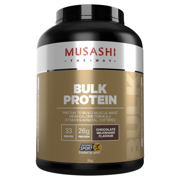 Musashi Bulk Protein Chocolate Milkshake 2 kg