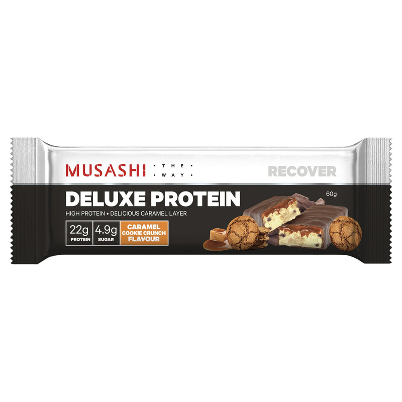 Musashi Deluxe Protein Cookie Crunch 60g X 12