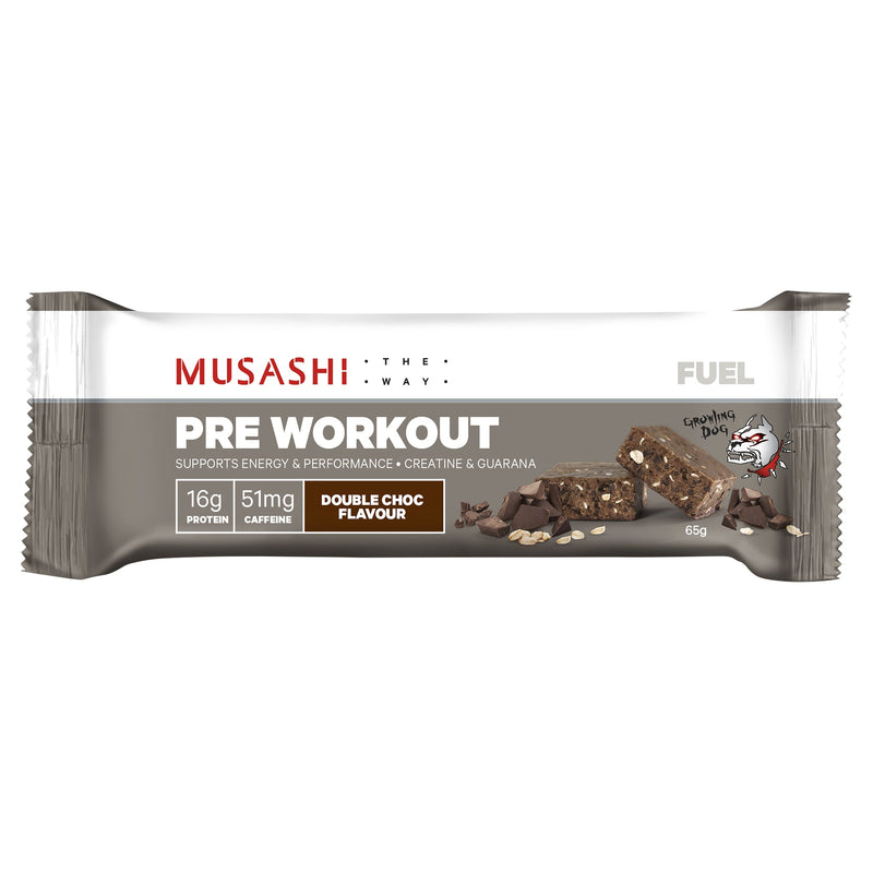 Musashi Fuel Preworkout Double Choc 65g X 12