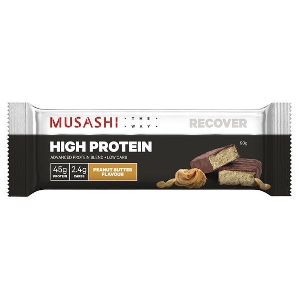 Musashi High Protein Peanut Butter 90g X 12