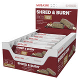 Musashi Shred & Burn Espresso Hazelnut 60g X 12