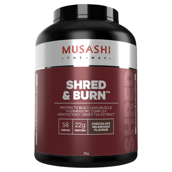 Musashi Shred & Burn Chocolate Milkshake 2 kg