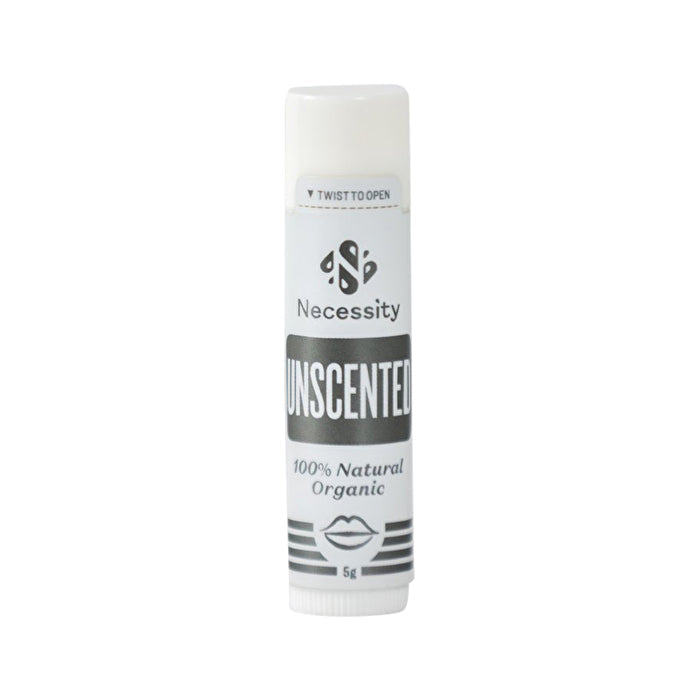 Necessity Organic Lip Balm Unscented 5g