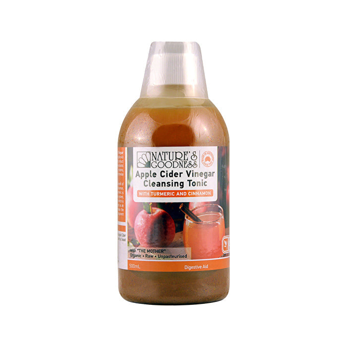 Nature's Goodness Apple Cider Vinegar Cleansing Tonic 500ml