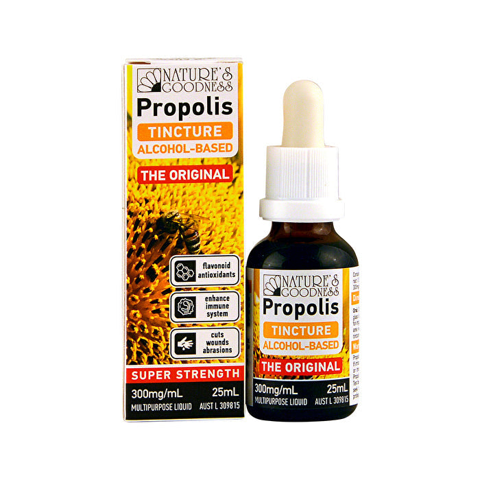 Nature's Goodness Propolis Tincture (The Original) Super Strength 300mg/ml 25ml