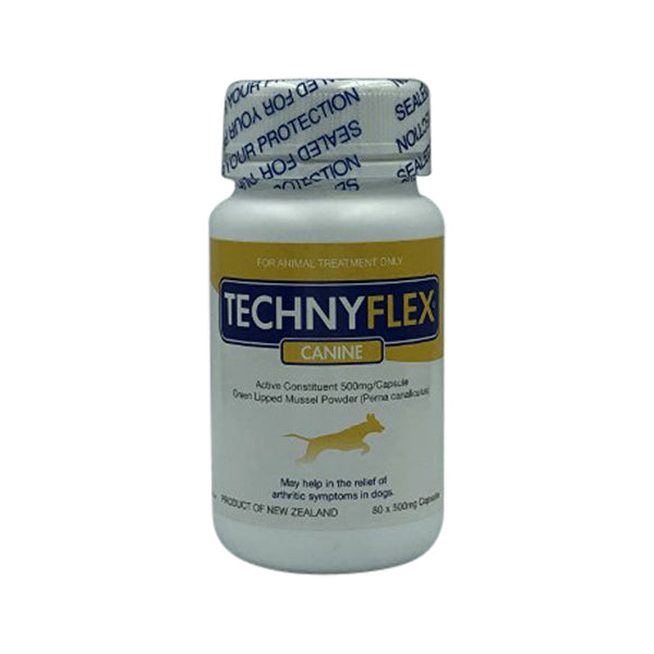 Natural Health Technyflex Canine (Green Lipped Mussel) 80c
