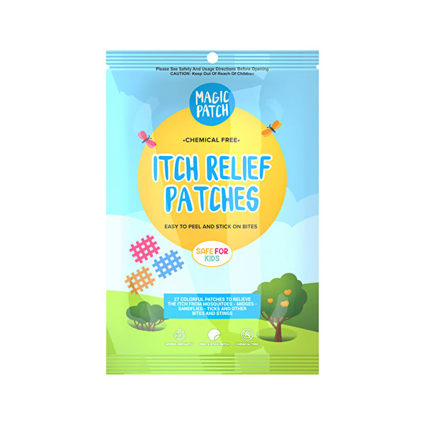 The Natural Patch Co . MagicPatch Organic Itch Relief Patches x 27 Pack