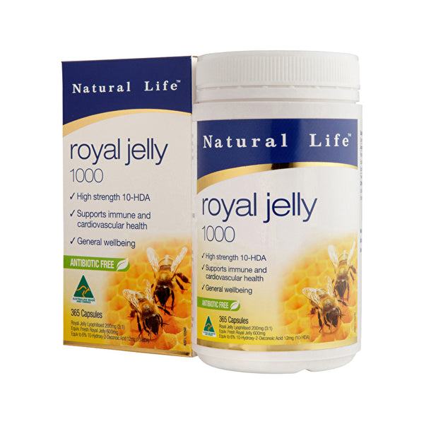 Natural Life Royal Jelly 1000 365c