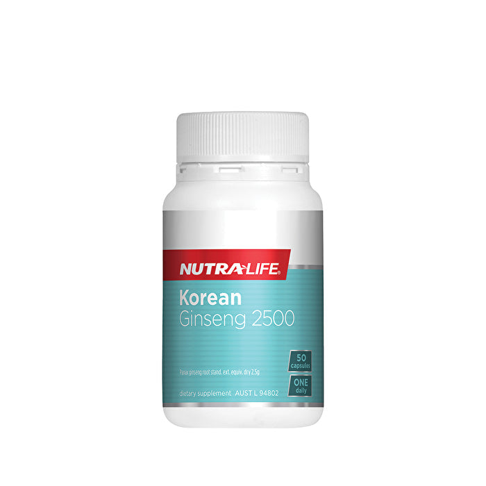 NutraLife Korean Ginseng 2500 50c