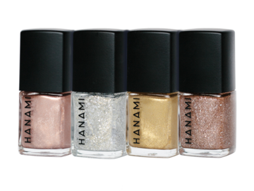 Hanami Nail Polish Collection 9ml X 4 Pack - Tinsel