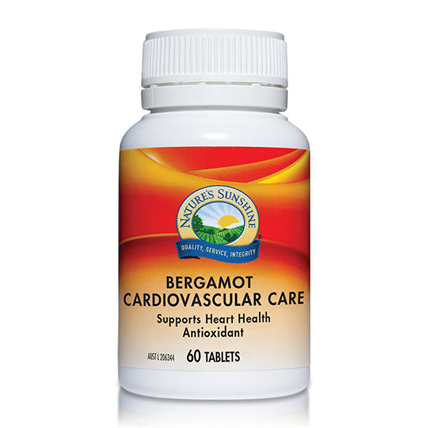 Nature's Sunshine Bergamot Cardiovascular Care 60t