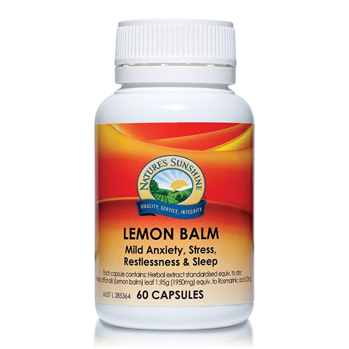 Nature's Sunshine Lemon Balm 60c 1.95g